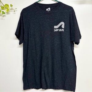 Surf Style men’s size large black short sleeve crew neck tee from Gulf Shores